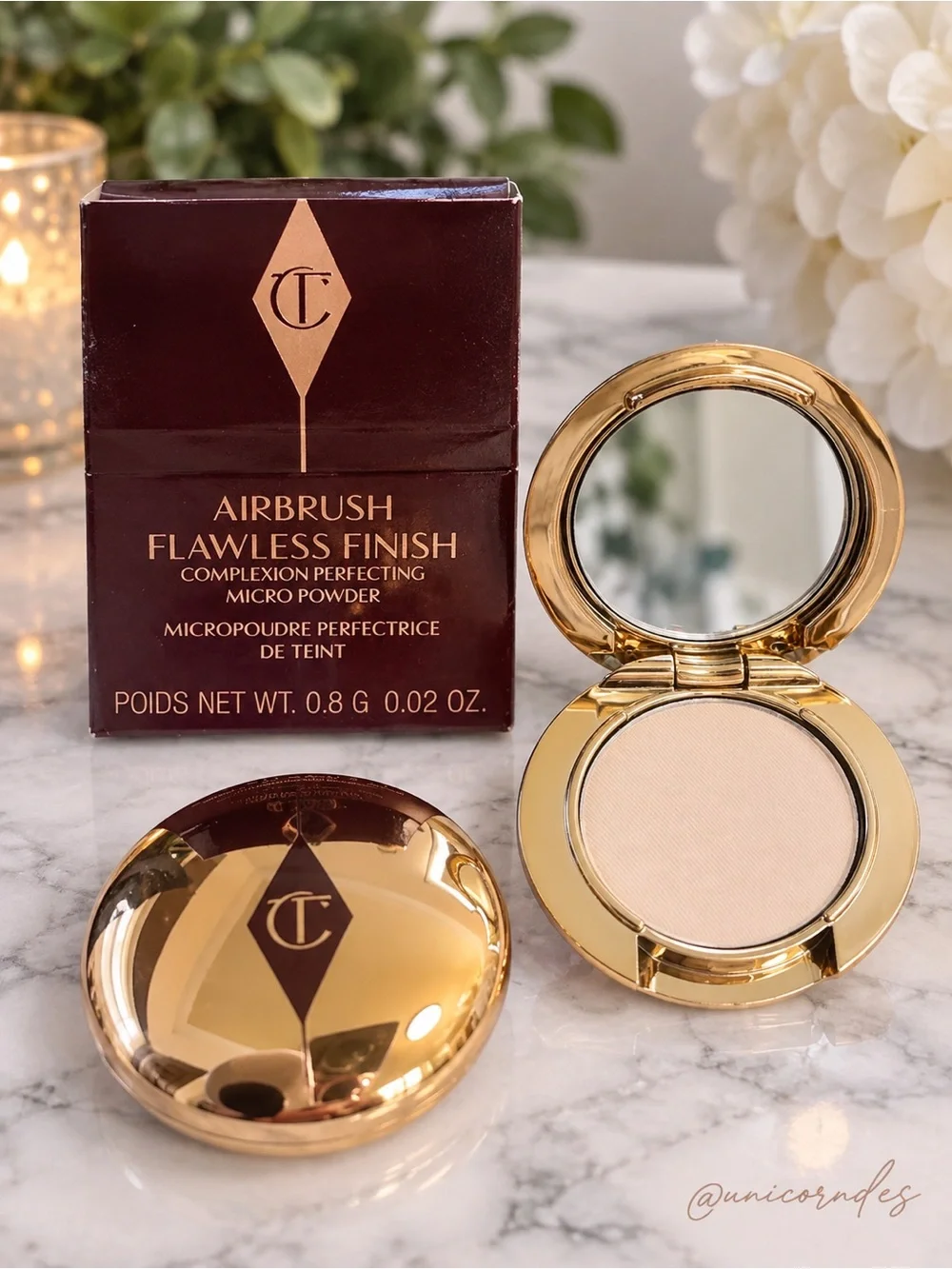 Charlotte Tilbury Airbrush Flawless Finish Powder 1 Fair 0.8g Mini